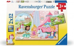 Kinderpuzzel Koninklijke Vrienden 2-in-1