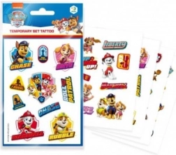 Tijdelijke tatoeages PAW PATROL – 4 vellen