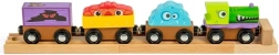 Bigjigs Rail houten trein Monsters