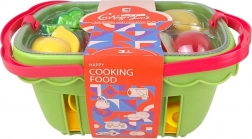 Mand met snijbaar speelgoedeten – lichtgroen