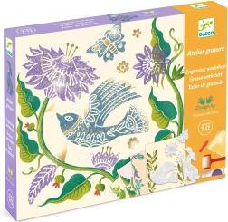 DJECO creatieve set voor graveren en stempelen