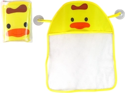 Badkamerorganizer voor speelgoed in de vorm van een kuikentje