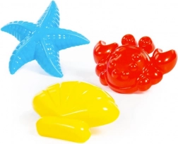 Zandvormpjes Zeewereld 3 stuks