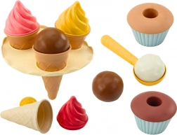 Zandset IJswafels Cupcakes Lepel 16 dlg.