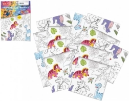 Kleurinlegvellen dinosaurussen