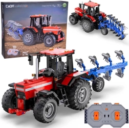 Bouwset RC-tractor met ploeg 1:17, 1675 onderdelen