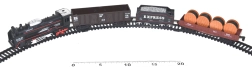 Treinset Rail King met lichteffecten