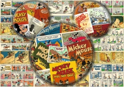 Puzzel Mickey Mouse Strip 1000 stukjes