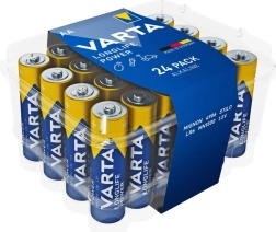 Alkaline batterijen AA VARTA Longlife Power 24 stuks – premium box