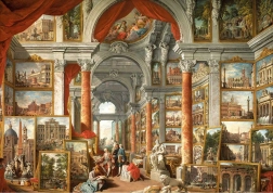 Puzzle Galerie van het moderne Rome 1000 stukjes EUROGRAPHICS