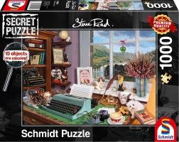 Schmidt Secret Puzzle Op het bureau – 1000 stukjes