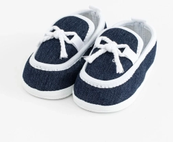 Baby-mocassins – slofjes New Baby donkerblauw 0–3 maanden