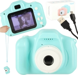 Mini HD 2,0" digitale kindercamera – Mintgroen