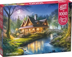 Puzzel CHERRY PAZZI Houthakkershut – 1000 stukjes