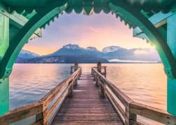 Puzzel RAVENSBURGER Meer van Annecy 1000 stukjes