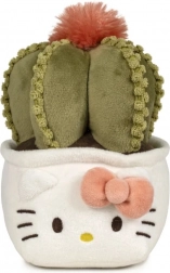 Pluche knuffel Hello Kitty cactus in bloempot 20 cm