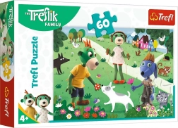 Puzzel Familie Treflíków – Vrolijke dag 60 stukjes