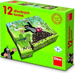 Dino houten blokken Krtek en zijn vrienden