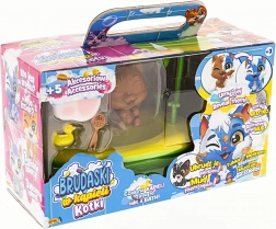 Badkitten Łatek – interactieve set met badje en accessoires Epee