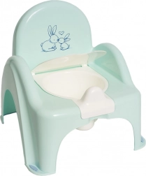Kinderpotje met deksel Bunny mint