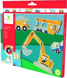 Scratch Art Krassen Vervoermiddelen