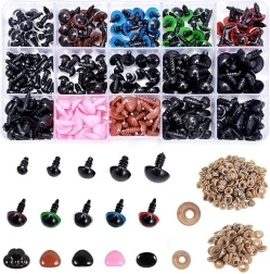 Veilige ogen en neuzen voor knuffels – set van 560 stuks