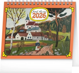 Tafelkalender 2026 met illustraties van Josef Lada