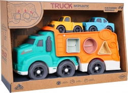 Eco-bergingswagen met vormensorteerder en autootjes