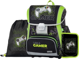 Školní set Premium Gamer – aktovka, zak en etui
