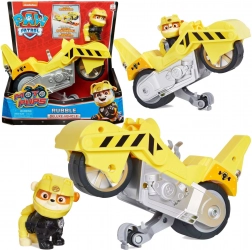 PAW PATROL Rubble Moto Pups – gele stuntmotor met figuurtje
