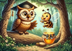 Puzzel Wijze Uil 50 stukjes