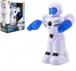 Rijdende pratende robot met licht en geluid in doos