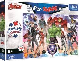 Puzzel 160 stukjes XL Super Shape Avengers Moed
