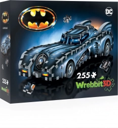 Wrebbit 3D Puzzel Batman: Batmobile 255 stukjes