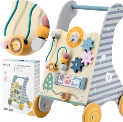 Houten educatieve loopwagen Viga Toys voor kinderen