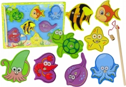 Houten set voor het vangen van zeedieren