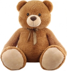 Pluchen teddybeer 140 cm met strik