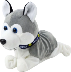 Interactieve pluchen huskyhond