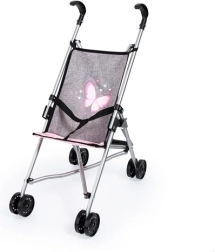 Bayer poppenwagen Buggy grijs