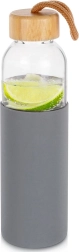 Glazen waterfles met siliconen hoes Vilde 500 ml