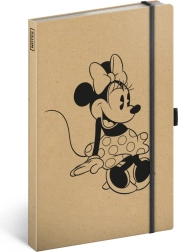 Stijlvol notitieboek Minnie Mouse met harde kaft