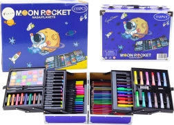 Kunstset in uitbreidbare koffer Cosmos 133 El