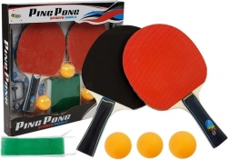 Volleybalset van pingpongbatjes