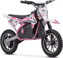 Kinder elektrische motor TRAIL KING roze