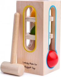 Houten hamerbaan toren Bigjigs