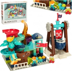 Creatief doolhof voor kinderen met dinosaurussen