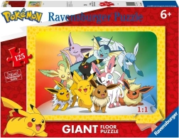 Puzzel 125 stukjes Reuzen Pokémon