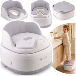 Nukido kinderpotje 3-in-1 met WC-verkleiner en opstapje