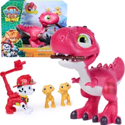 Spin Master Paw Patrol: The Dino Movie interactieve dinosaurus Rhubarb met Marshall-figuur en accessoires