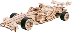 3D Houten Legpuzzel Raceauto
